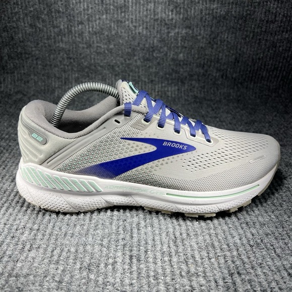 Brooks Adrenaline GTS 22 Women's Size 10.5 Alloy Blue Running Shoes 1203531B045 - Picture 9 of 16